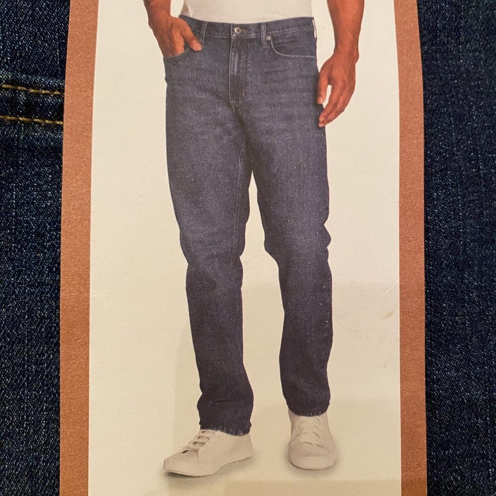Eddie Bauer Men's Straight Blue Jeans NWT
